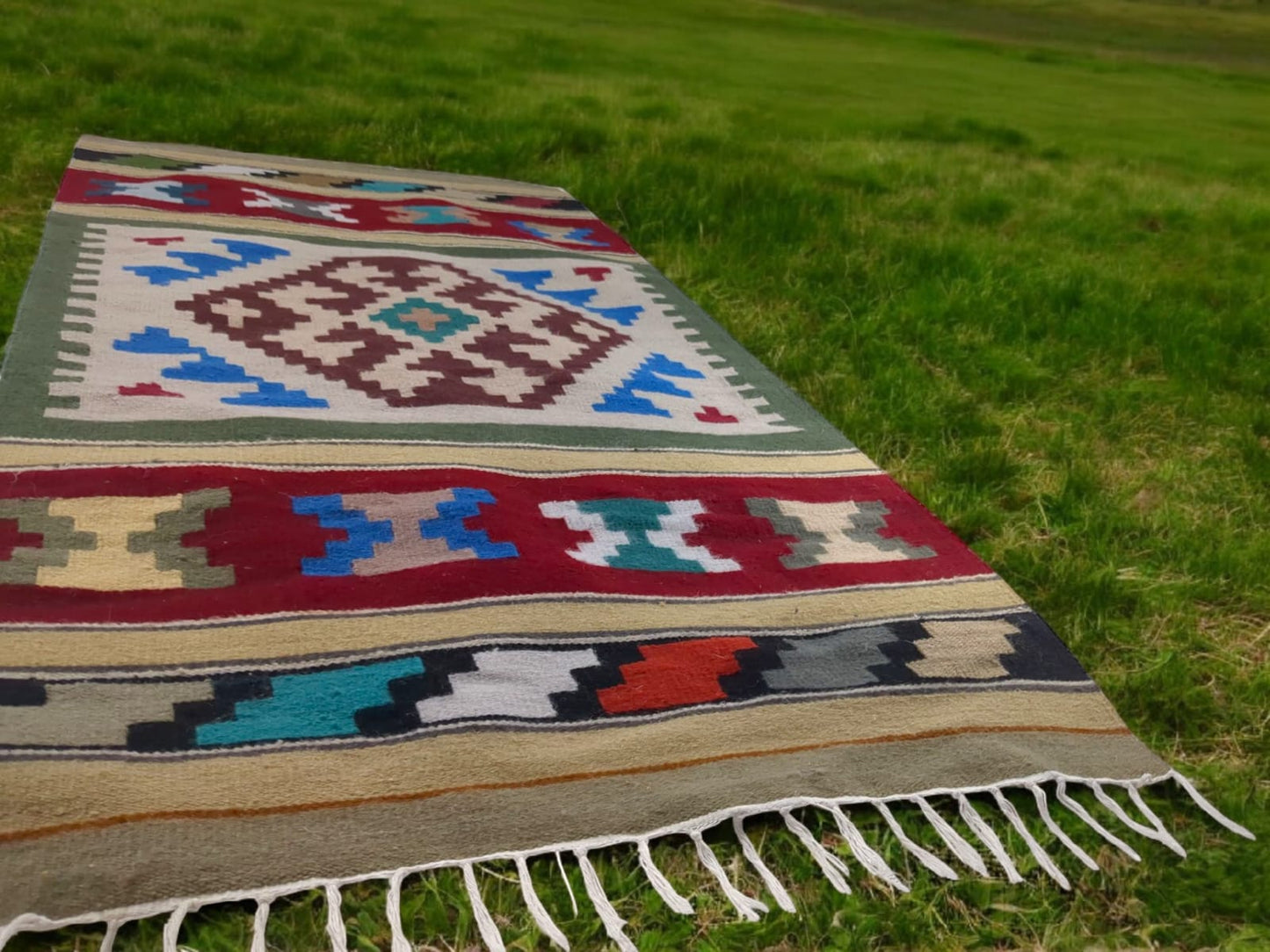 Desert Bloom: The Earthy Spectrum Rug